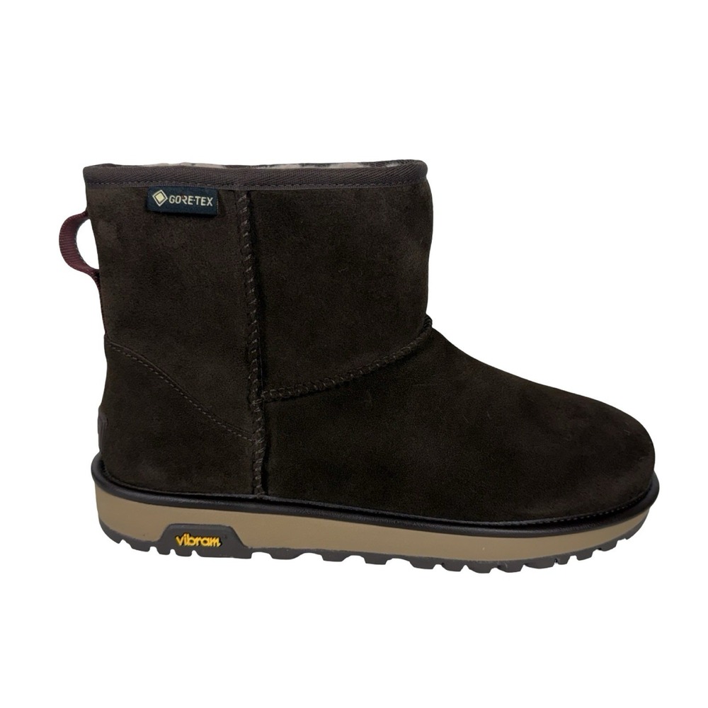 Ugg Classic Mini GTX Brown Men Size 9 M Gore Tex Waterproof Casual Vibram